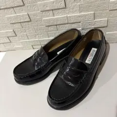 美品✨　HARUTA ローファー 黒　23.5 EEE 通学 フォーマル