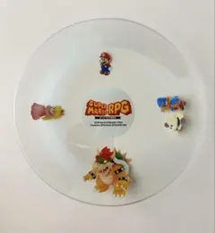 新品　スーパーマリオRPG 強化ガラスプレート Switch 皿　エディオン