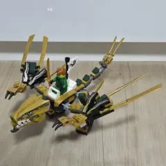 正規品 レゴ ニンジャゴー 70666 ゴールデンドラゴン ミニフィグ付き