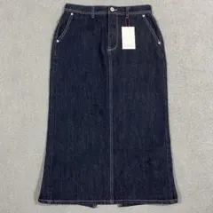 新品タグ付✨ PASSIONE デニムロングスカート 大きいサイズ 美シルエット