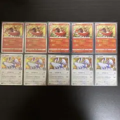 칠색조 ルギア カイオーガ グラードン 20枚
