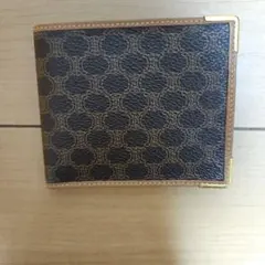 CELINE マカダム柄2つ折り財布