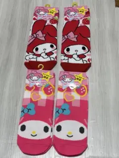 新品　マイメロディ ソックス 4足セット 23〜25cm サンリオ　マイメロ