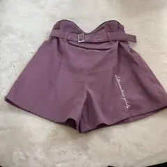 ALGYアルジー　キュロットスカート　Mサイズ（160）紫