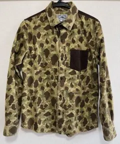Duffer 長袖シャツ　サイズL 迷彩　カモフラージュのサムネイル