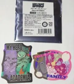 ジャンプ ステッカーコレクション Hero VS Villain ヒロアカ 夜桜