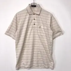 WEATHERCOOK 70’svibes 古着 胸ポケ 格子柄 ポロシャツのサムネイル
