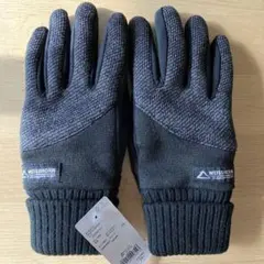 WEISSHORN ブラック手袋　厚手