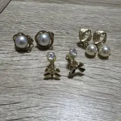 イヤリング　3点セット