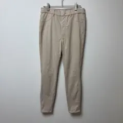 ユニクロ ヒートテック ウルトラストレッチ レギンスパンツ L ベージュ