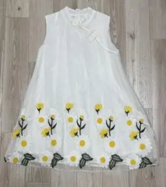 【春夏イベント用】kids　チャイナドレス　おまけボレロ付き