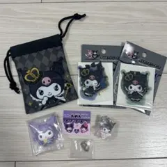 【即購入◎】クロミ キーホルダー・ステッカー・巾着・ガチャ グッズ5点セット！