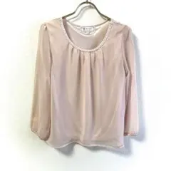 ROPÉ PICNIC【38】トップス♡シフォン ブラウス♡フェミニン♡美品