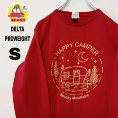 usa古着 DELTA PROWEIGHT　S　レッド　CAMPERのサムネイル
