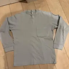 【お値下げ】UNIQLO 長袖カットソー 160 ライトブルー