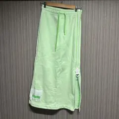 未使用並［NIKE］スウェット　ロングスカート　グリーン　NIKE Sサイズ