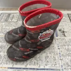 トミカ キッズ レインブーツ 16cm 長靴 乗り物 男の子