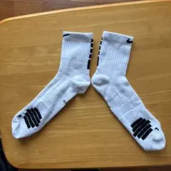 NIKE バスケットボールソックス ホワイト ブラック