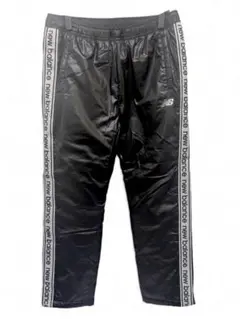 【美品】ニューバランス　メンズ　パンツ　中綿　ブラック 防風 保温