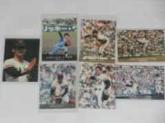 カルビープロ野球カード1976年 読売ジャイアンツ 投手7枚