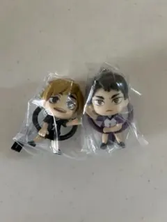 ハイキュー　こんにち輪フィギュアマスコット　宮侑　牛島若利