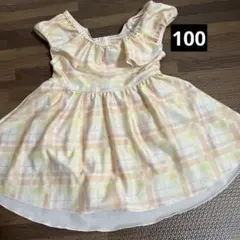 水着　ワンピース　100 女の子　ブランシェス