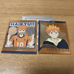ハイキュー　日向翔陽　メタルステッカーコレクション　授業　アニメイト
