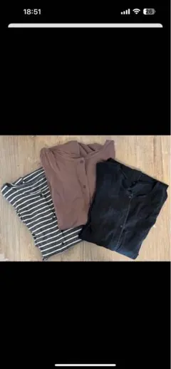 ベルメゾン　2WAYマタニティパジャマ　 M〜L3点セット