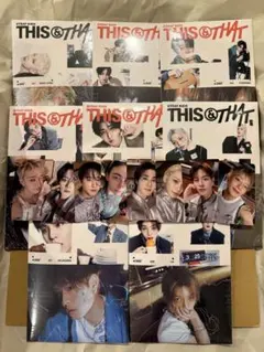 スキズ &ver 未開封 コンプ 特典トレカ コンプ セット