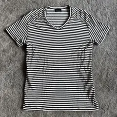 JOSEPH HOMME ボーダー Vネック Tシャツのサムネイル