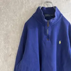 polo ralph lauren ラルフローレン ハーフジップニット XL