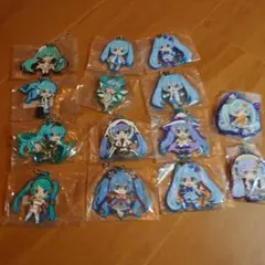 初音ミク ラバーストラップ まとめ売り　ガチャガチャのサムネイル