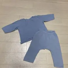 PUPO ライトブルー ベビーパジャマ セット