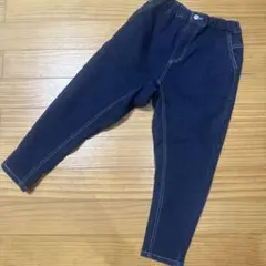 ブランシェス　ガーデナーテーパードデニムパンツ