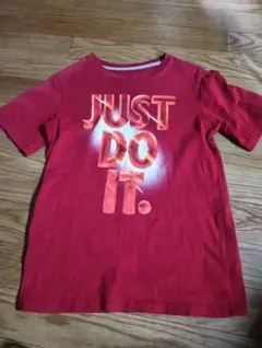 NIKE 赤 Tシャツ Sサイズ JUST DO IT.