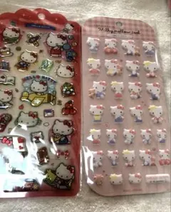 サンリオ キティ ボンボンドロップシール 立体シール ハローキティ