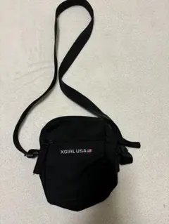 XGIRL USA 黒 ショルダーバッグ