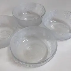 ガラスボウル　鉢　皿　昭和レトロ