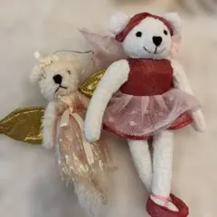 処分 Bella Vista ベラビスタ くまぬいぐるみ 桜柄 檸檬柄 デニム