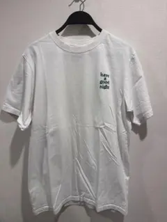 have a good night 刺繍ロゴ Tシャツ ホワイト Sサイズのサムネイル