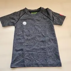 新品　crocs グレー Tシャツ ワニロゴのサムネイル