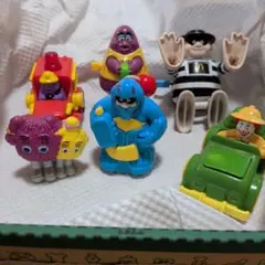 も*ん様 マクドナルド　レトロ　6つセットHappy Meal Toys Set