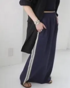 【RUSSELL ATHLETIC】別注ジャージーラインスカート