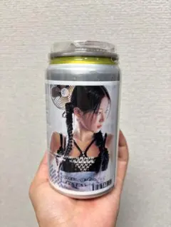 LESSERAFIM サントリーラベル缶　ステッカー&アクキー