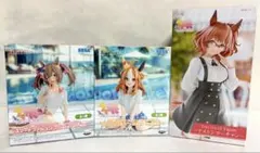 ウマ娘フィギュア3種まとめ売り♡