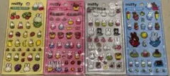 miffy 2枚セット 3Dクリスタルステッカー ボンボンドロップシール 韓国2