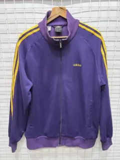 ［adidas］アディダス　トラックジャケット　パープル　O 2604-023