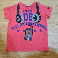 DOUBLE.B ダブルビー 半袖Tシャツ ピンク 80cmのサムネイル