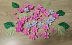 春 壁面飾り 桜 折り紙 立体 セット｜保育園 介護施設