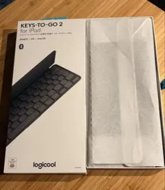 【未使用・開封のみ】Logicool KEYS-TO-GO 2 for iPad